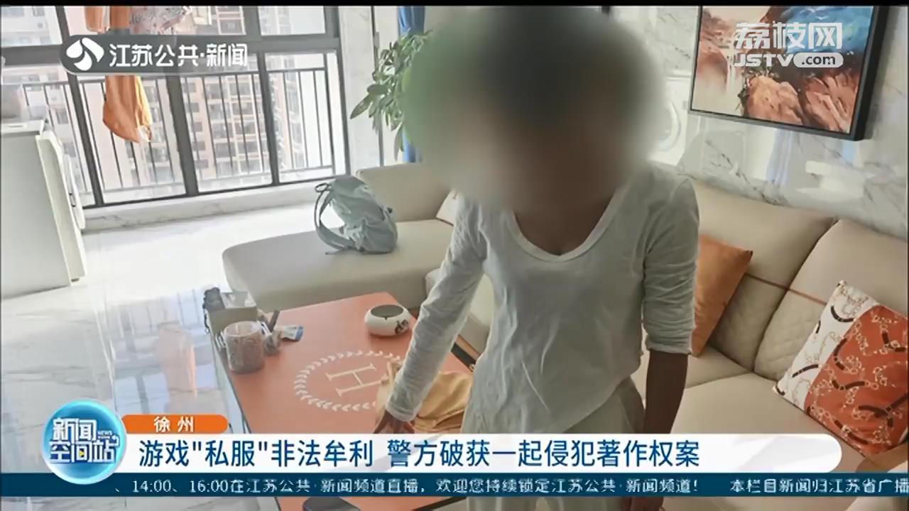 夫妻分工明确，搭建游戏&ldquo;私服&rdquo;非法牟利 徐州警方破获一起侵犯著作权案