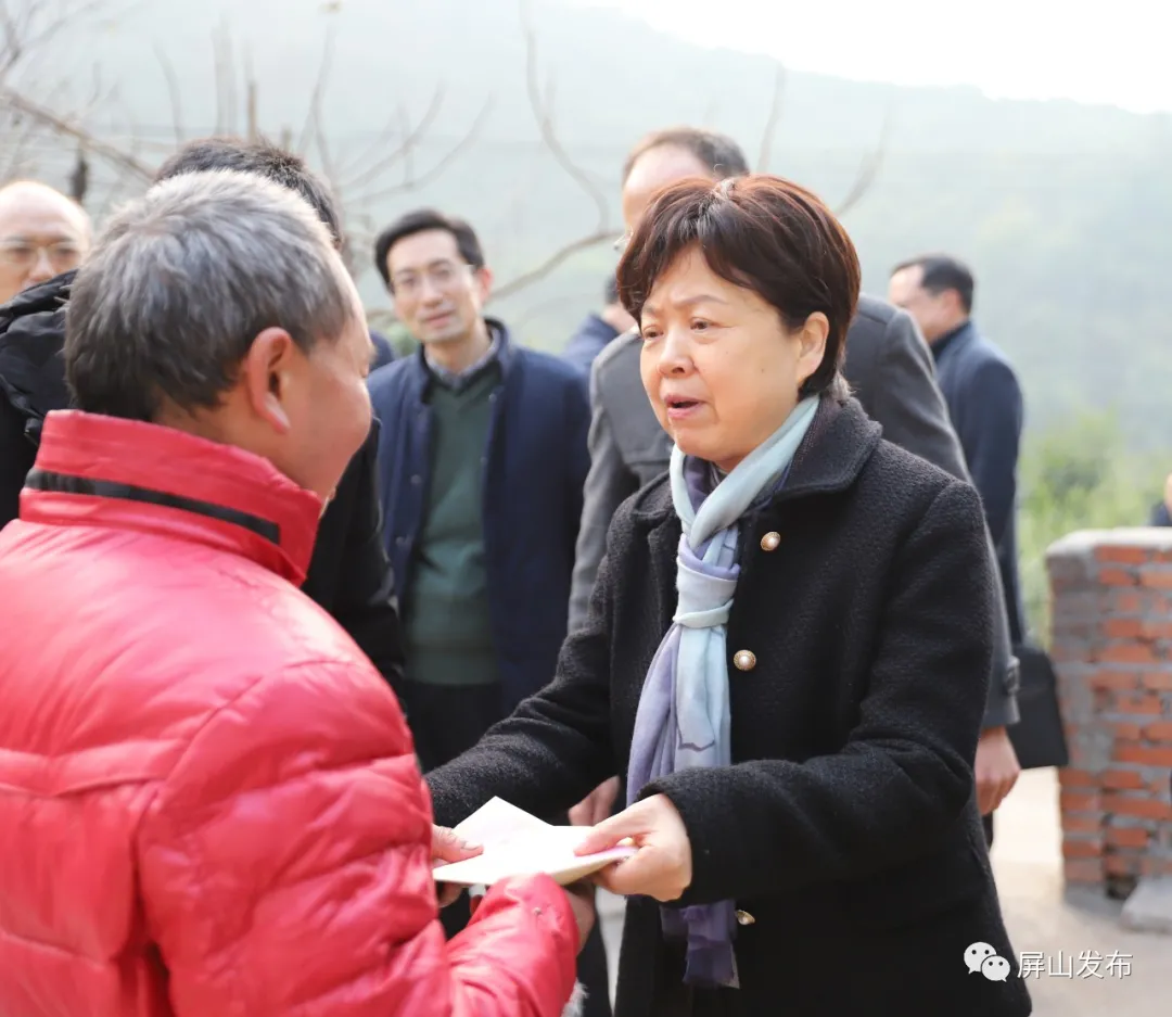 郭春英率队来屏调研乡村振兴暨定点帮扶工作