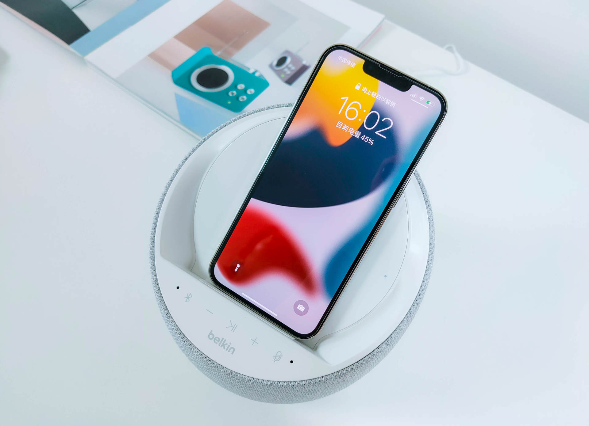 带无线充电的帝瓦雷，贝尔金帝瓦雷Elite智能音箱评测:三巨头之作