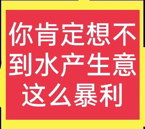 水产生意到底有多暴利？新手如何入门？一文全说清