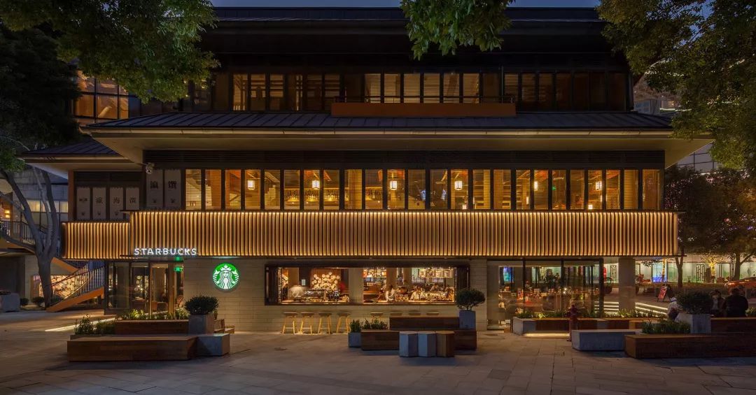 民国老银行与现代文明完美融合，星巴克玩出新高度
