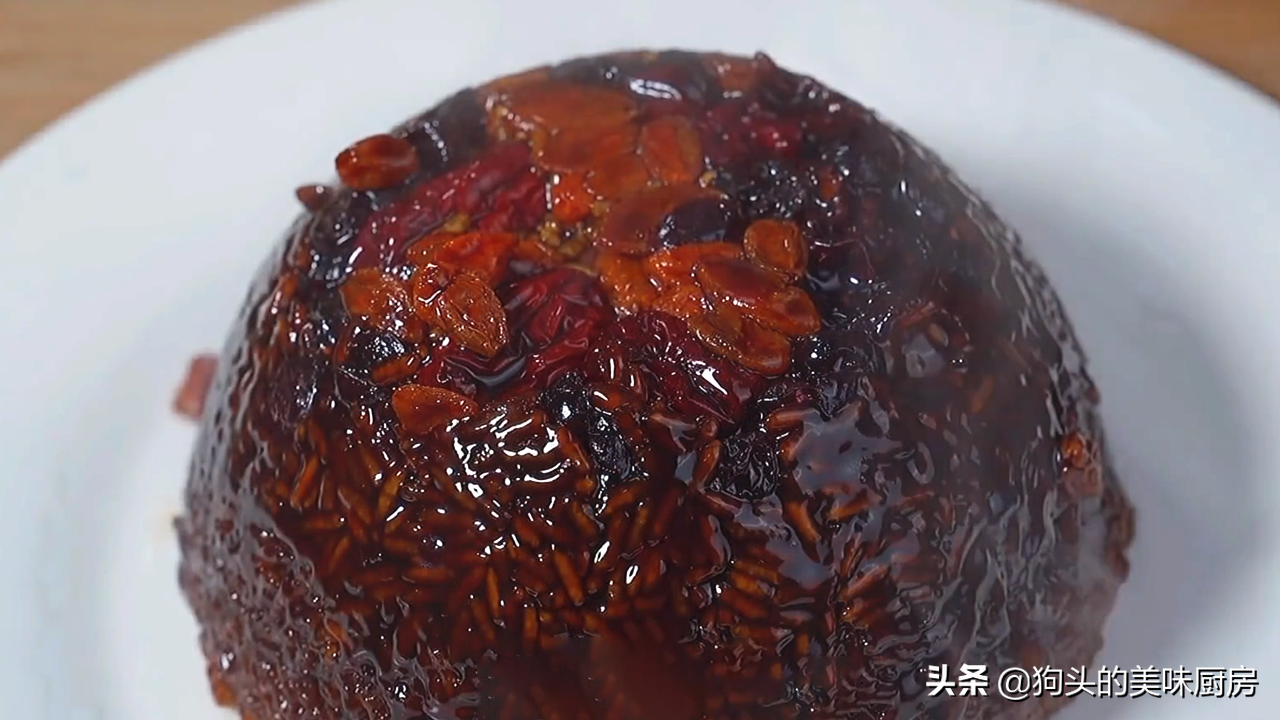 糯米拿碗一扣，香甜又软糯，女孩子要多吃，暖身又暖胃，营养好吃