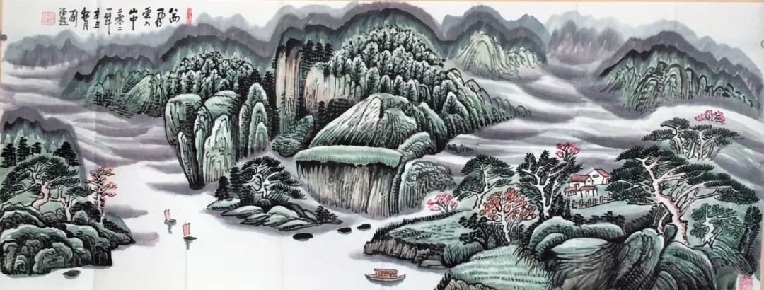 《文化强国计划》中国绿野画派创始人刘德超作品展