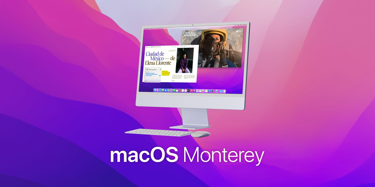 苹果macOS Monterey 12.1 RC预览版发布