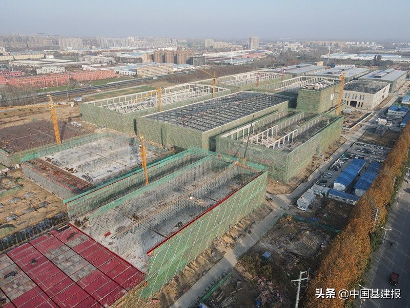 夏邑生态印染科技产业园获商丘市建筑工程安全文明标准化示范工地