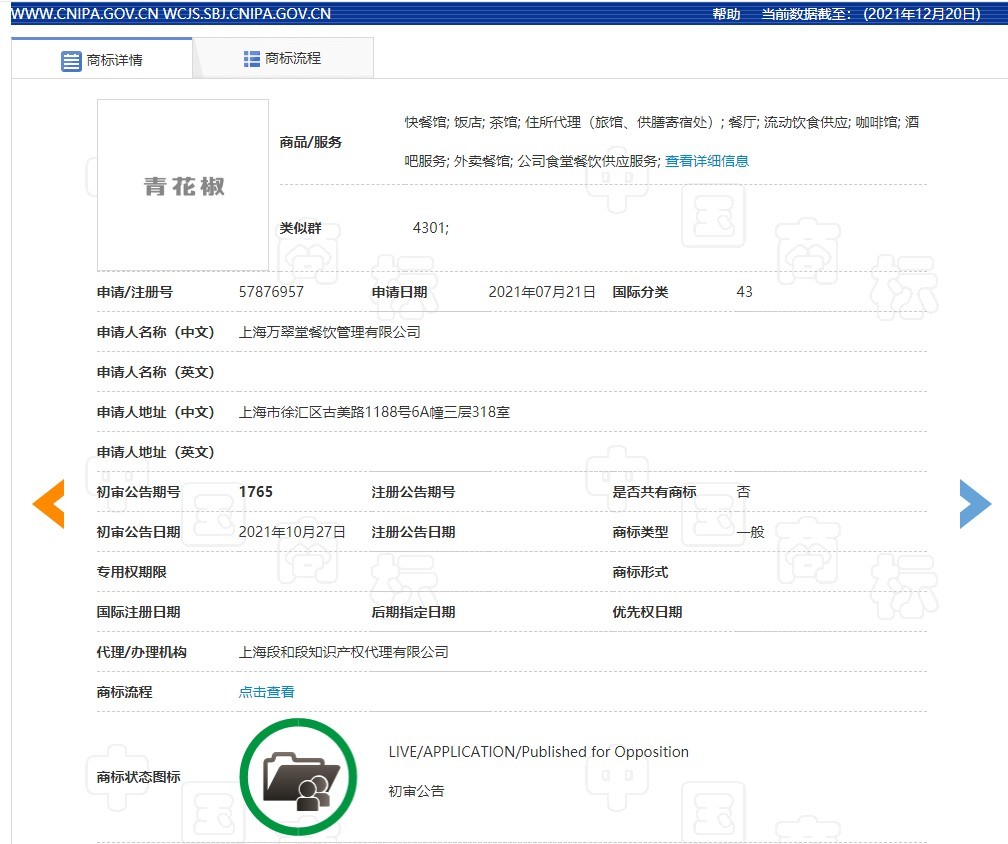 四川数十家餐馆因为“青花椒”被上海的公司告了！网民质疑常用食材成为注册商标并用于索赔目的的合法性