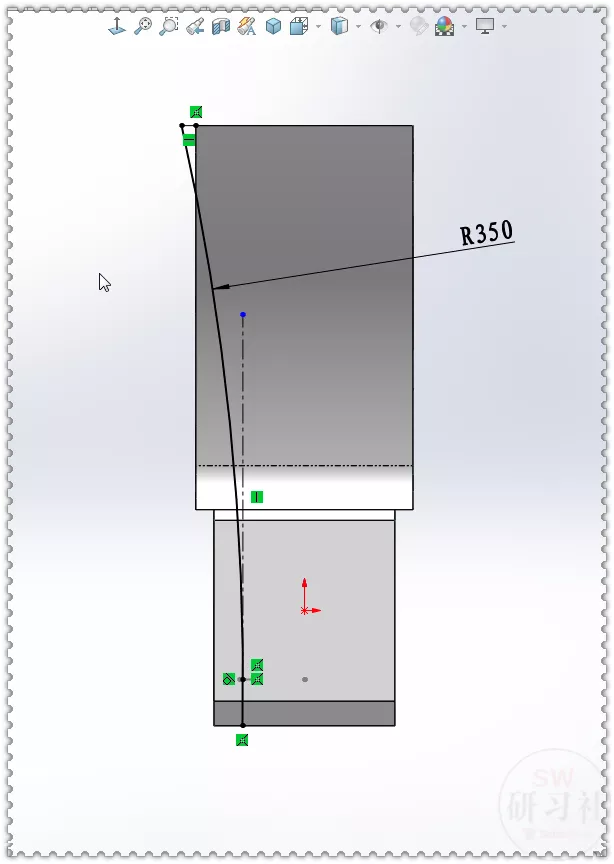 用SolidWorks画一个羊角锤，这个图还有点复杂