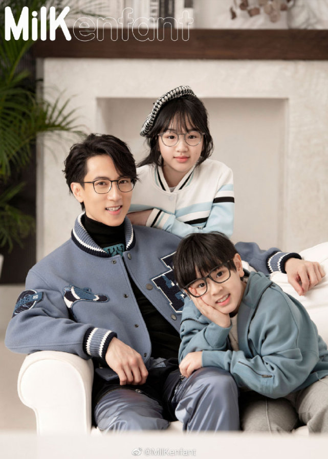 吴尊晒照庆儿女放寒假，获女儿投喂满脸幸福，NeiNei越长越像妈妈