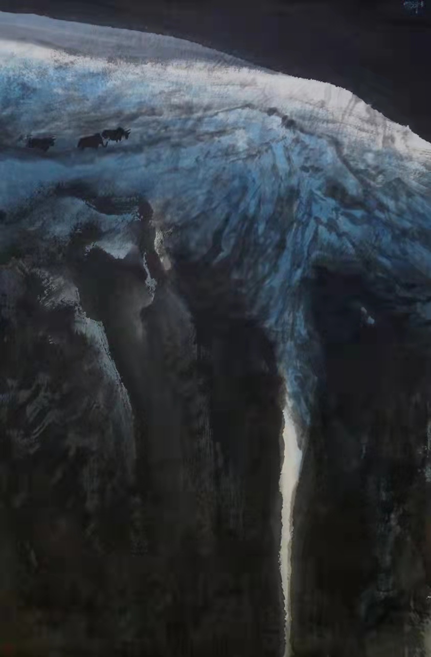 铁道兵著名画家董吉祥（纸本水墨）国画作品欣赏 V篇制作：王绍春