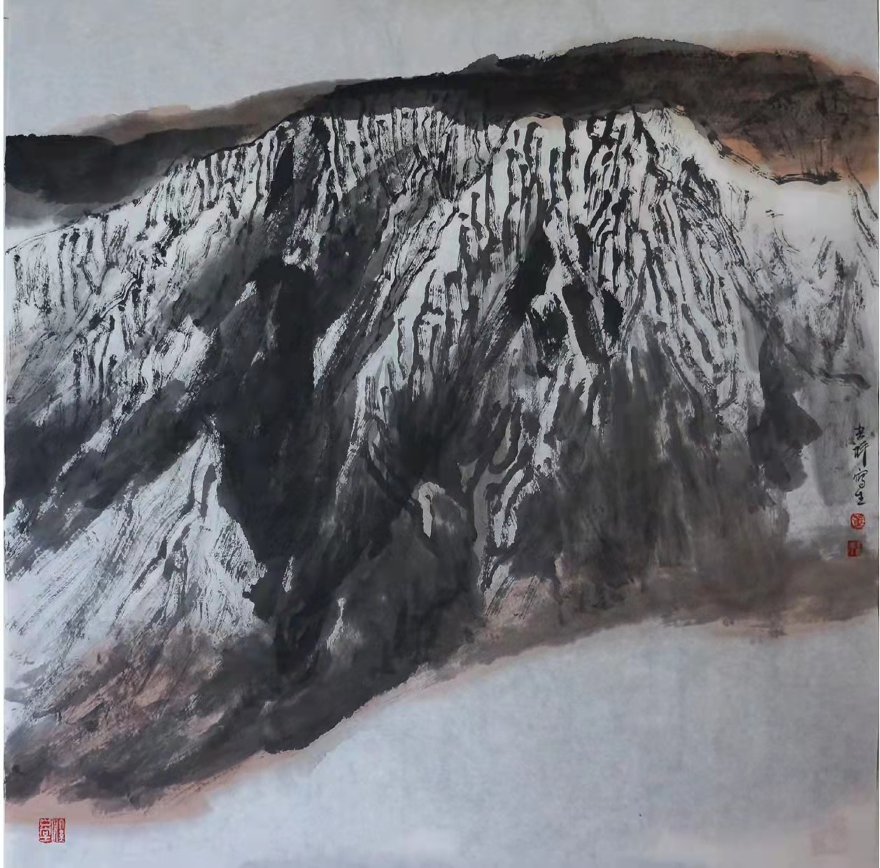 铁道兵著名画家董吉祥（纸本水墨）国画作品欣赏 V篇制作：王绍春