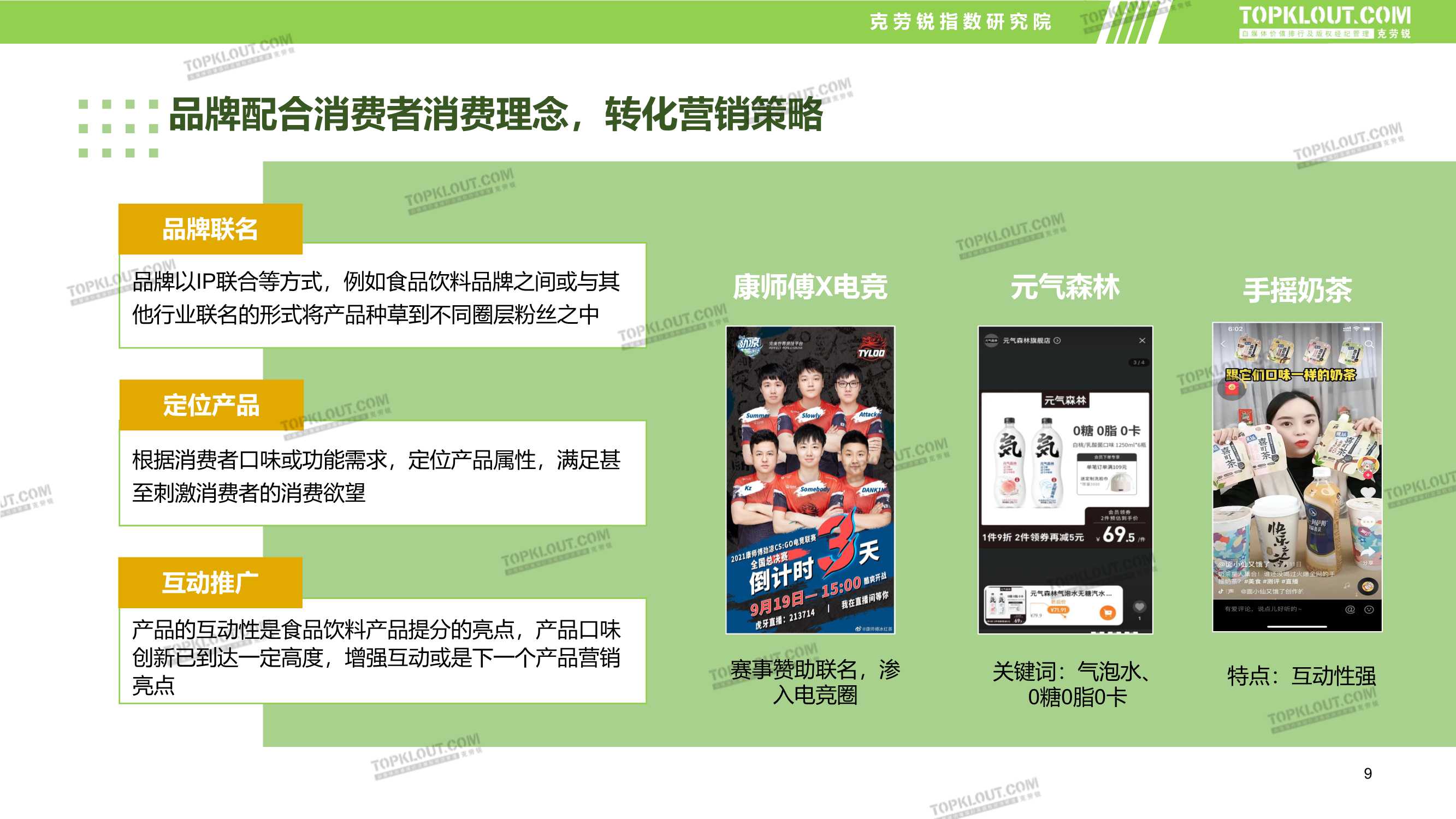 食品饮料品牌新媒体内容营销报告（克劳锐）