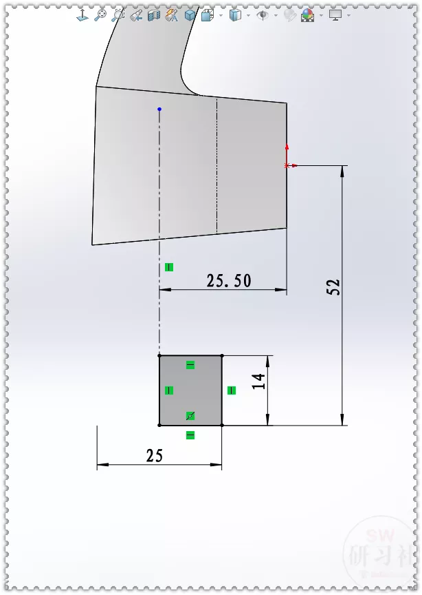 用SolidWorks画一个羊角锤，这个图还有点复杂