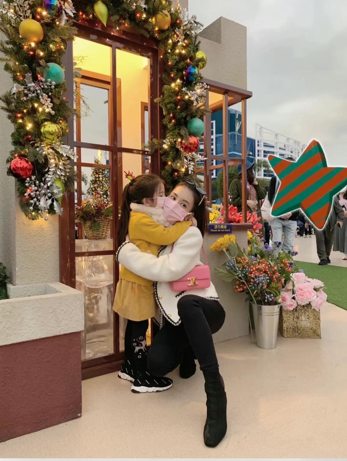 方媛晒幸福日常，健身带娃轻松兼顾，郭富城陪妻女坐缆车超有爱