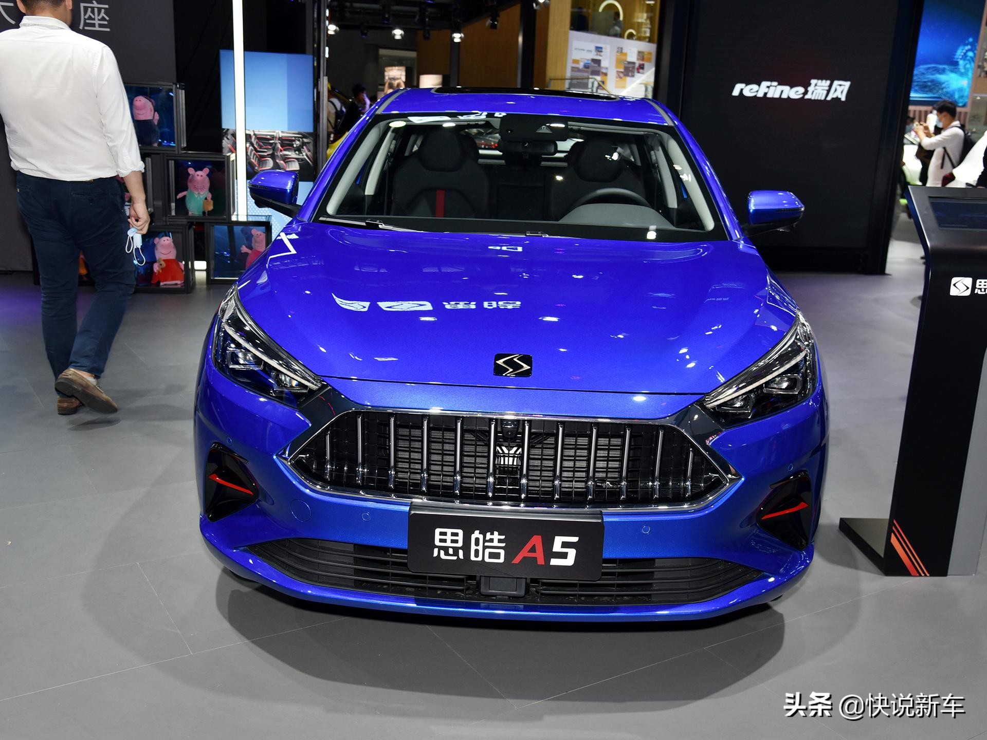 88万,运动小车带回家,配置丰富空间大,实拍思皓a5