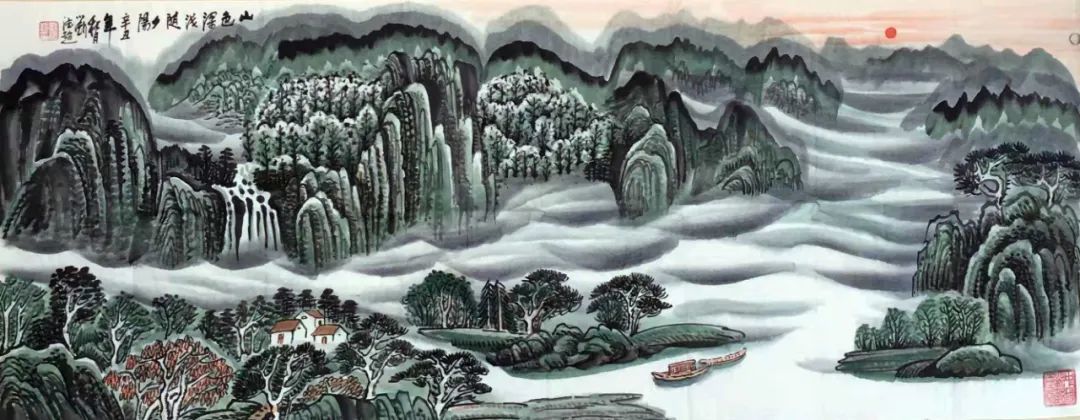《文化强国计划》中国绿野画派创始人刘德超作品展