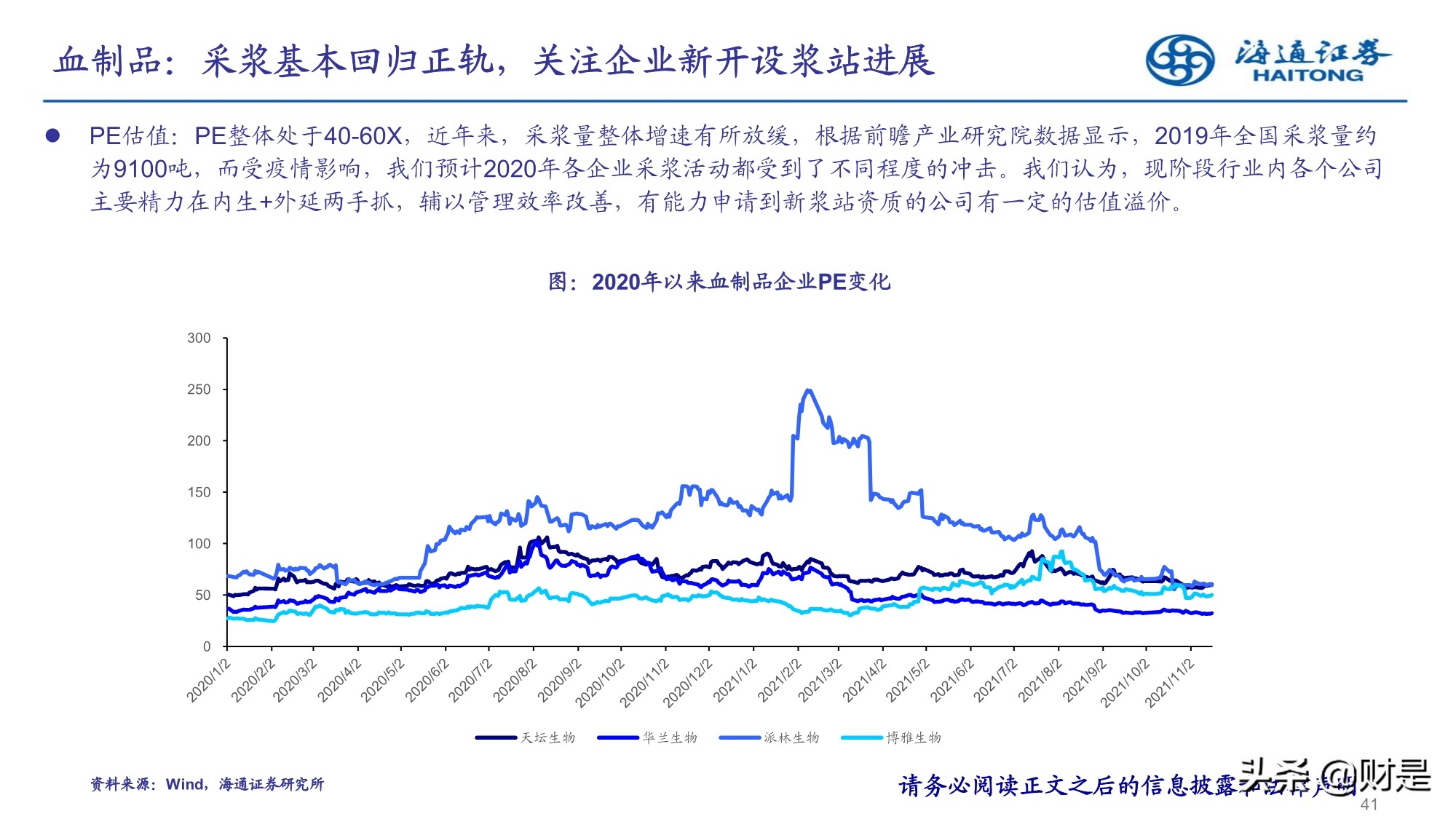 2022年医药行业投资策略：精选成长，寻找业绩确定性