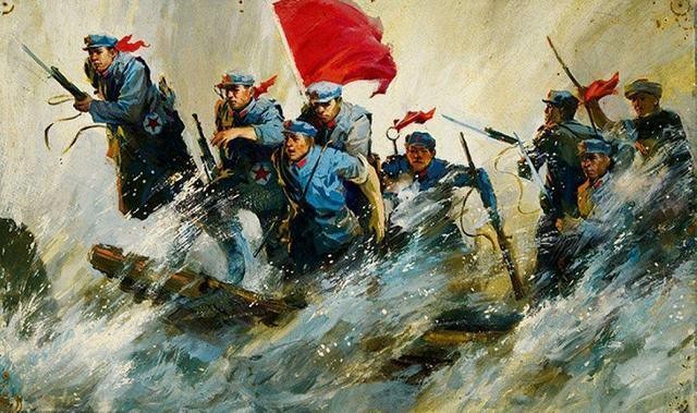 盘点长征6大惊险战役，主席四渡赤水出奇兵，刘帅略施巧计过大江