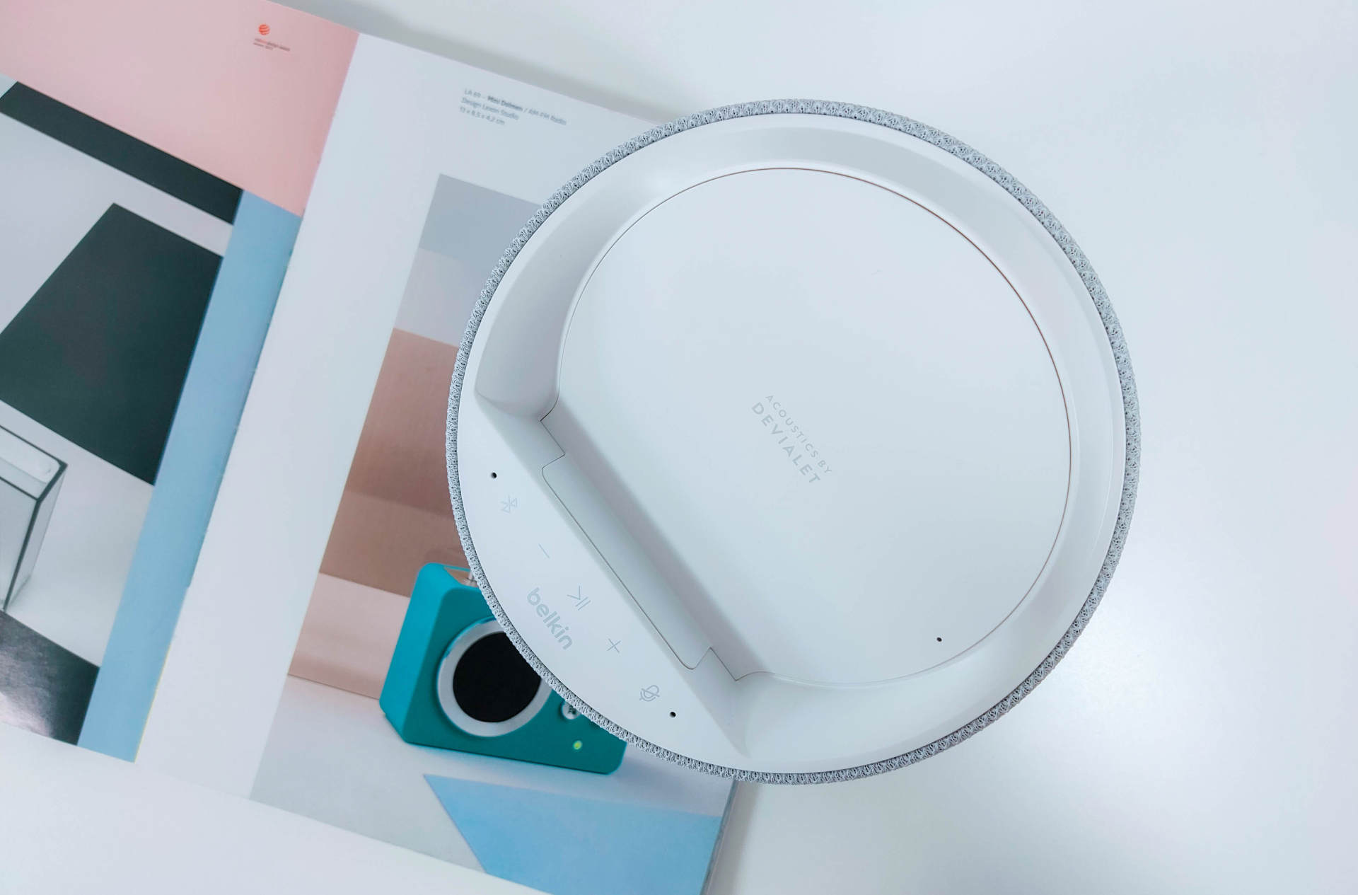 带无线充电的帝瓦雷，贝尔金帝瓦雷Elite智能音箱评测:三巨头之作