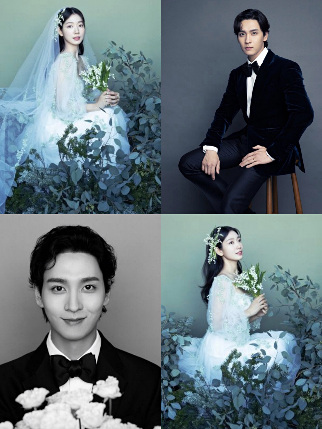 朴信惠崔泰俊说誓词哽咽，忘情接吻超浪漫，新娘孕期过半脸颊圆润