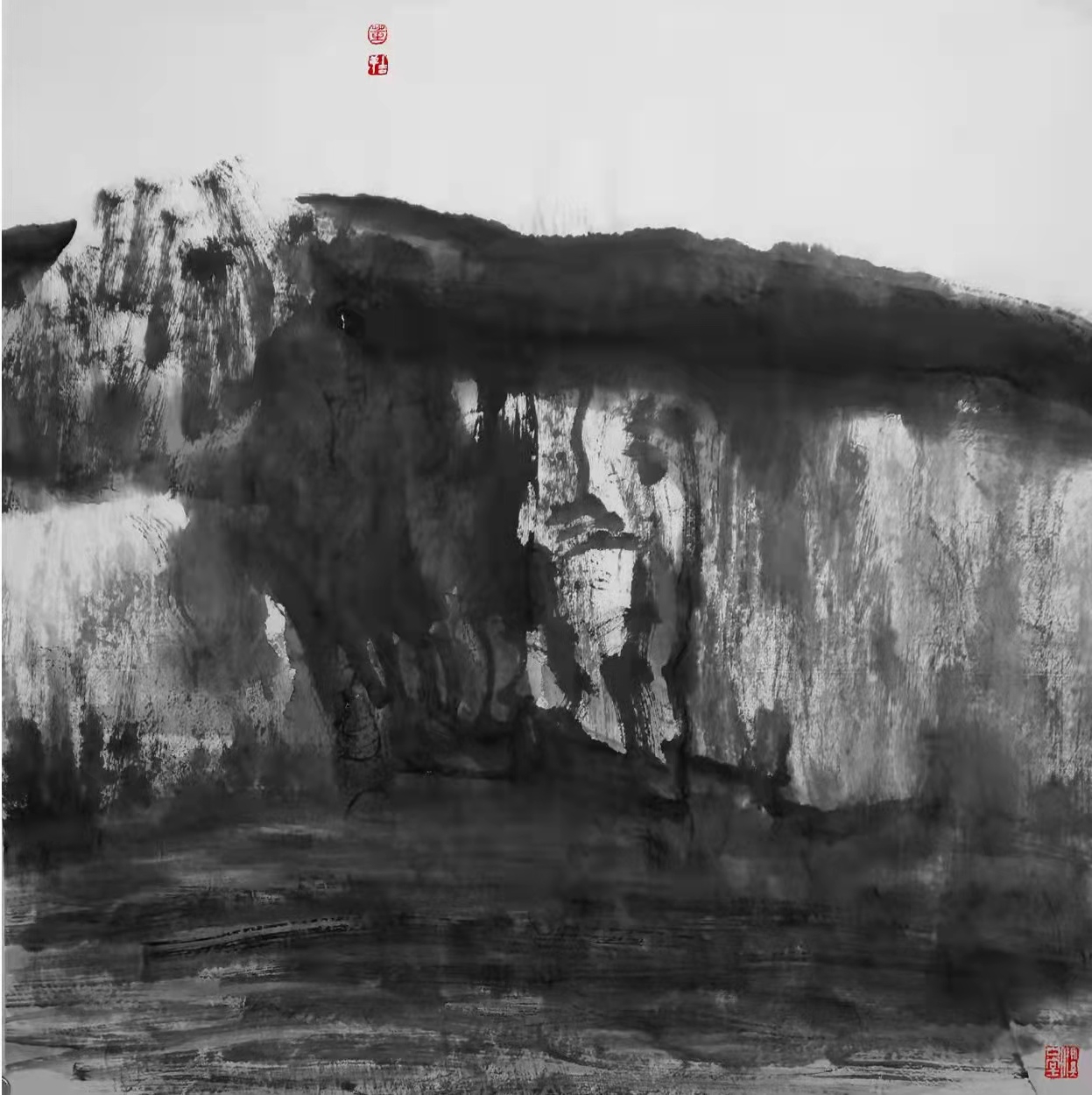 铁道兵著名画家董吉祥（纸本水墨）国画作品欣赏 V篇制作：王绍春