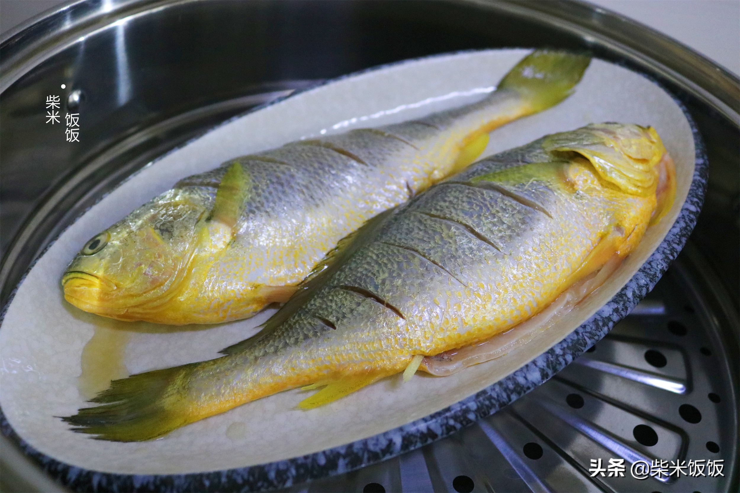 这种鱼，肉多刺少营养高，大火一蒸十分钟上桌，比红烧还好吃