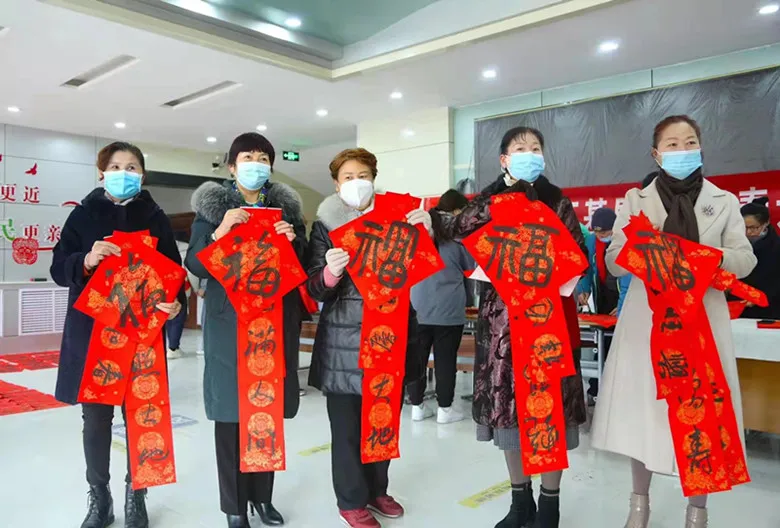 红红火火迎新春 | 送文化下基层 迎新春送春联