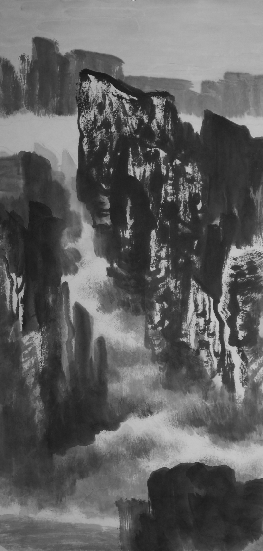 铁道兵著名画家董吉祥（纸本水墨）国画作品欣赏 V篇制作：王绍春