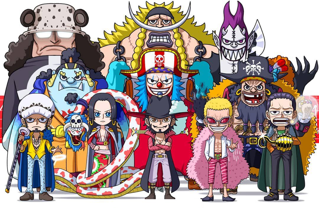 盤點動漫中的“七人組合”，誰的實力最強？