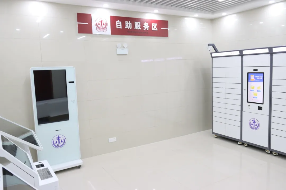 淮滨法院新诉讼服务大厅试运行啦