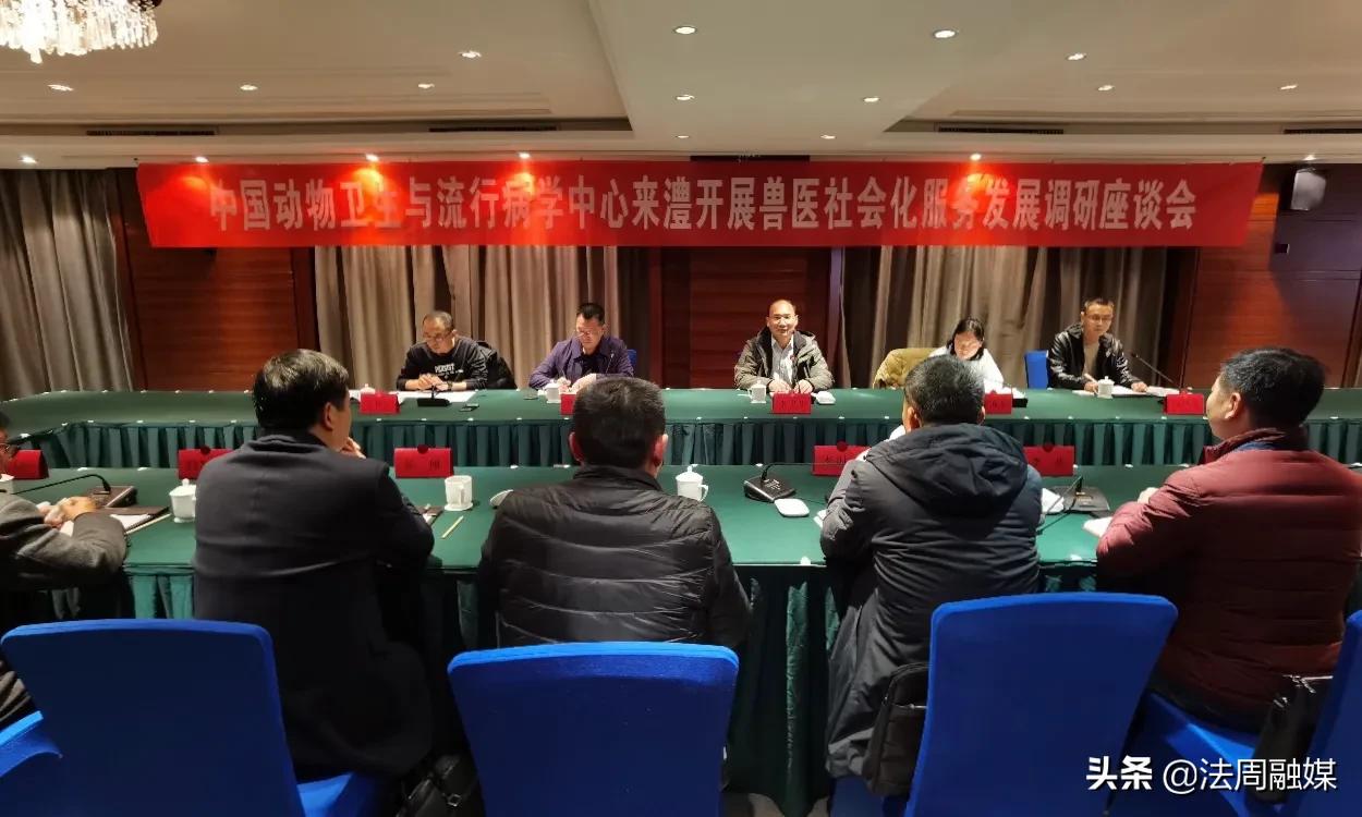中国动物卫生与流行病学中心来澧开展兽医社会化服务发展调研