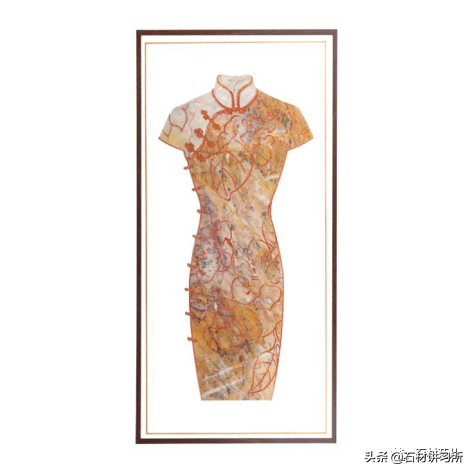 石材旗袍挂画--永不褪色的优雅