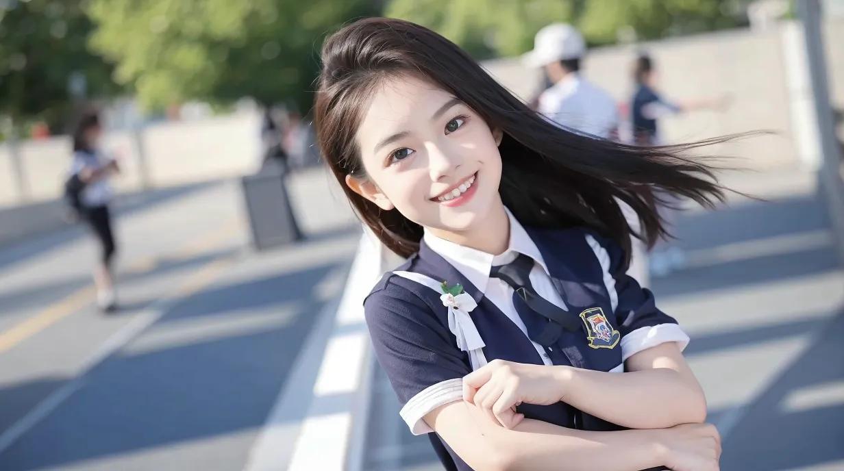 清纯可爱的漂亮女学生摄影写真艺术照,气质美女图集最新消息动态公布