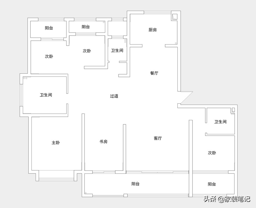 长沙夫妻的195㎡新中式装修，空间大气、敞亮，整体精致又有品位