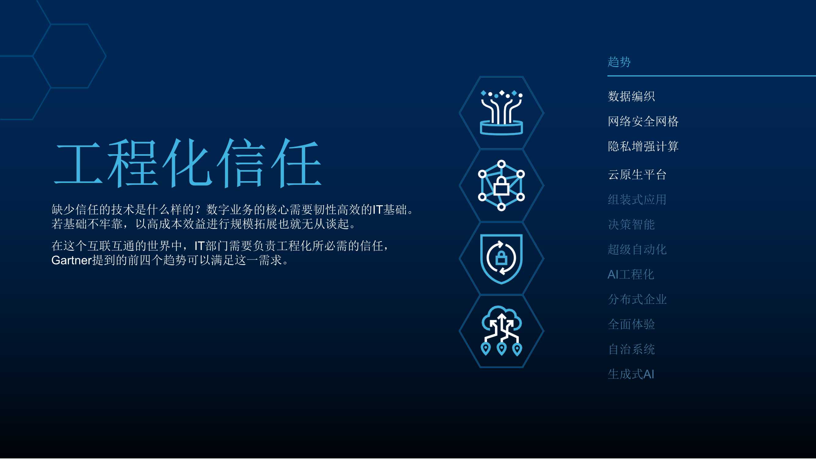 Gartner：2022塑造数字业务未来的12大趋势