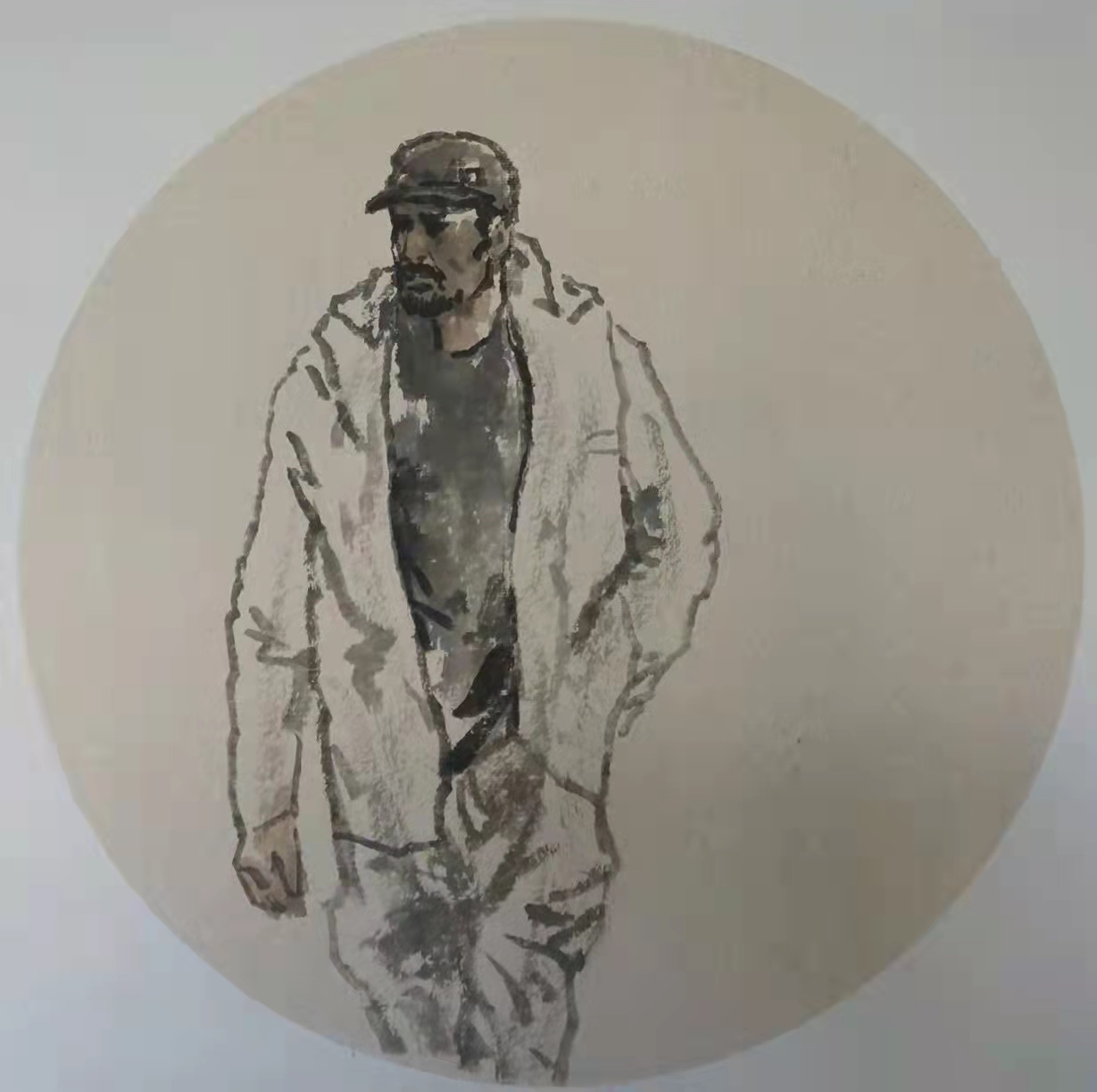 铁道兵著名画家董吉祥（纸本水墨）国画作品欣赏 V篇制作：王绍春