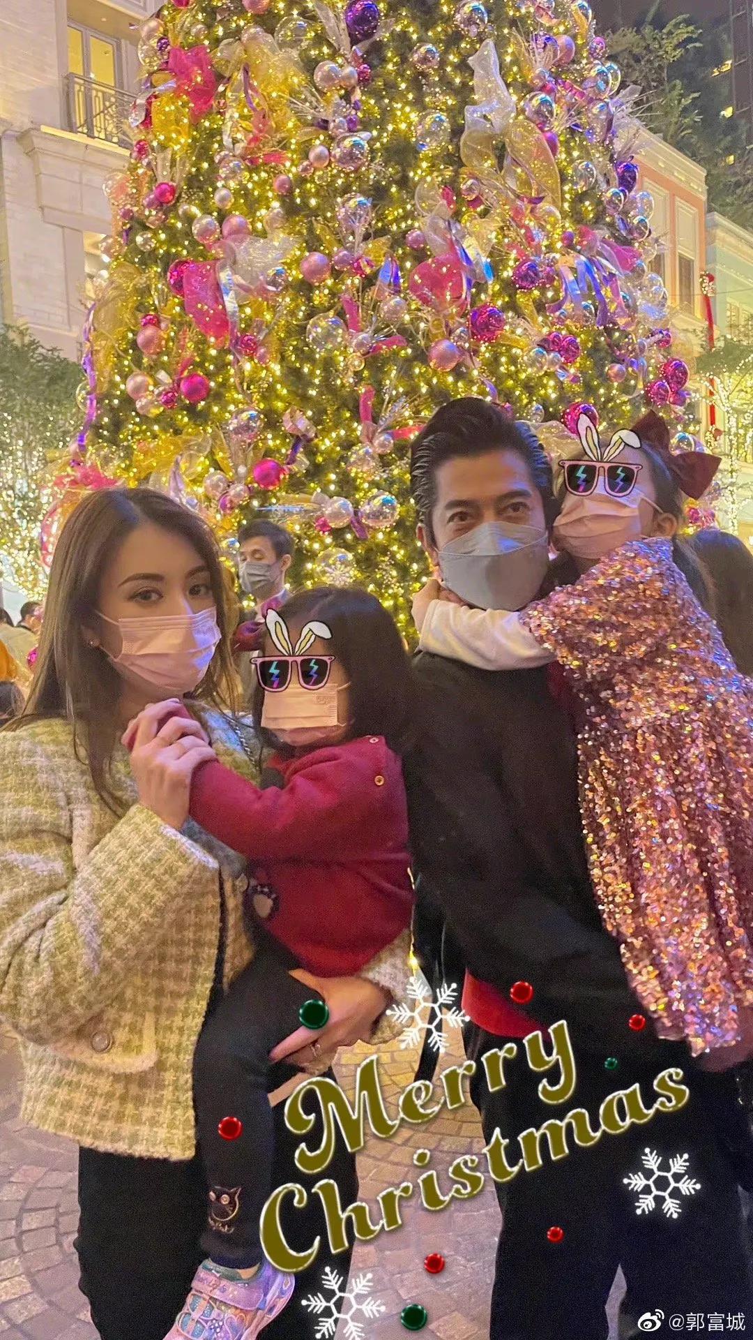 方媛晒幸福日常，健身带娃轻松兼顾，郭富城陪妻女坐缆车超有爱