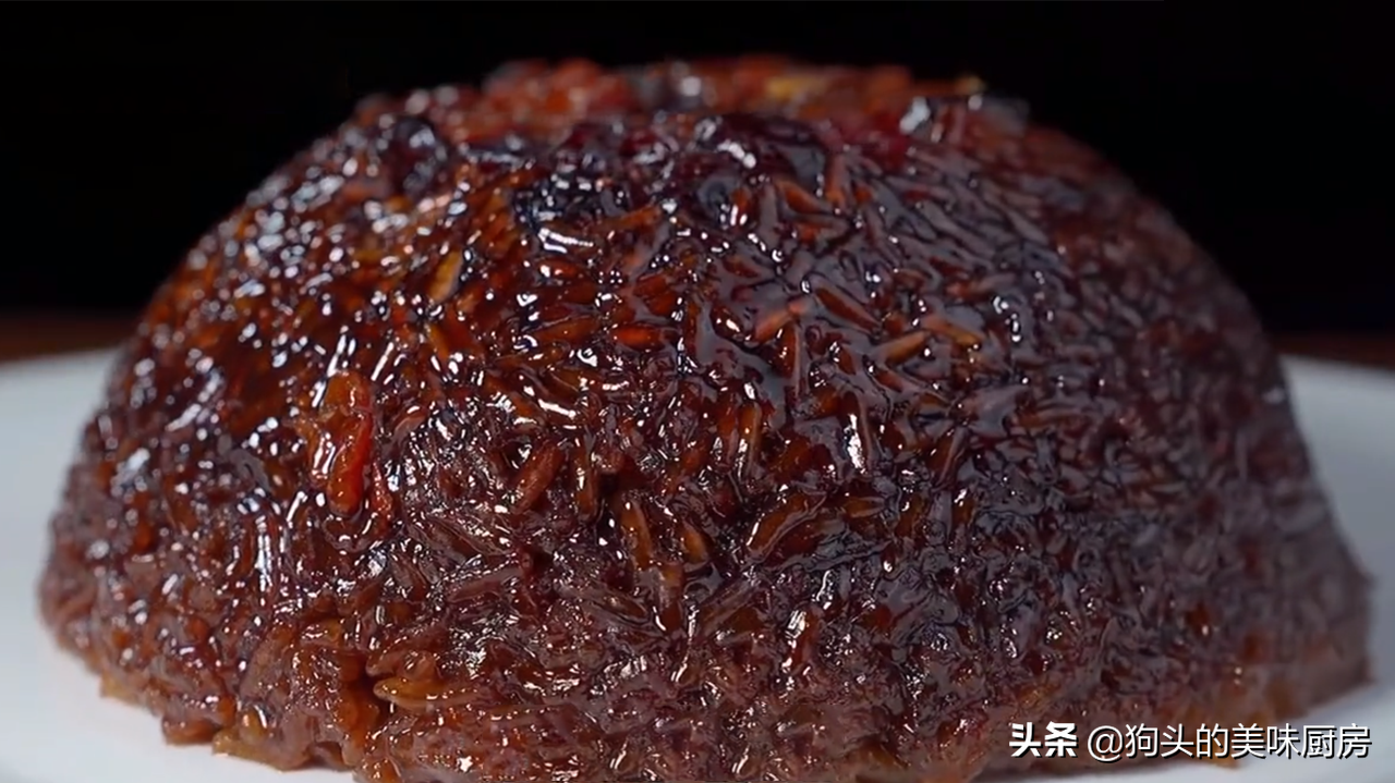 糯米拿碗一扣，香甜又软糯，女孩子要多吃，暖身又暖胃，营养好吃