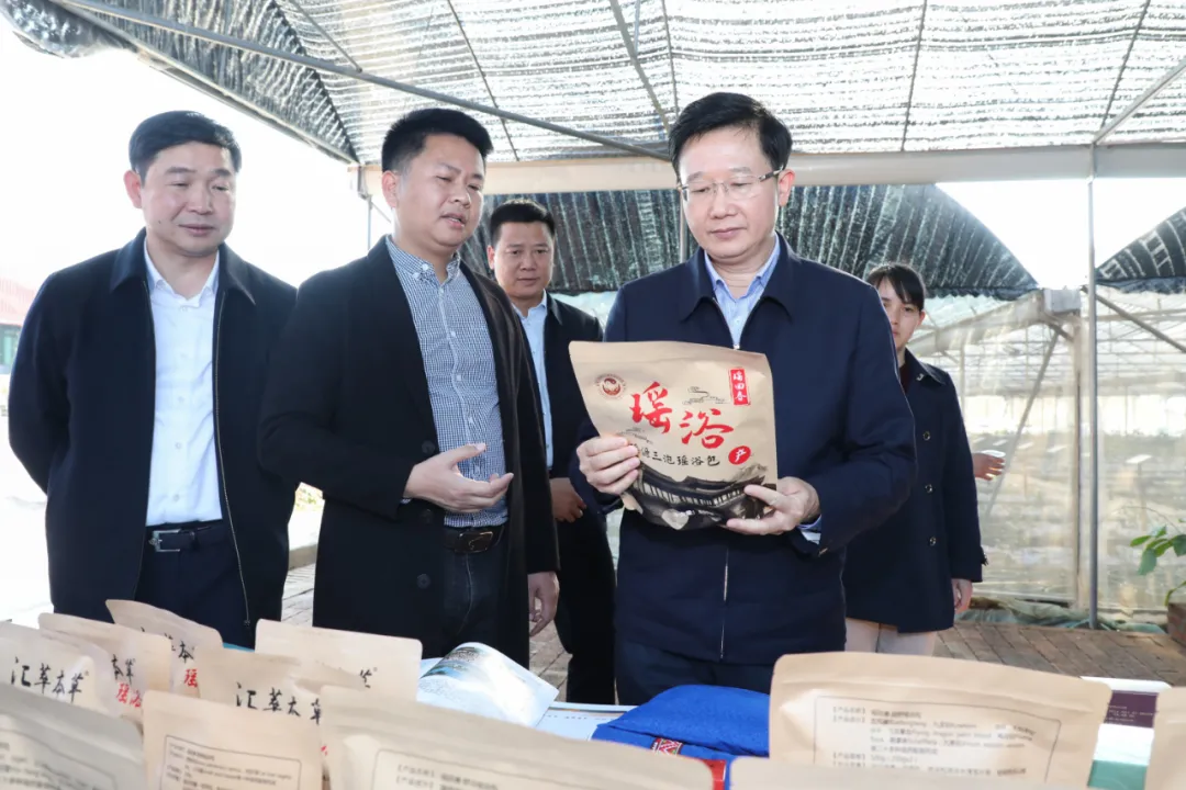 何朝建：做优做强实体经济，弘扬传承发展瑶医药，发展新产业新业态