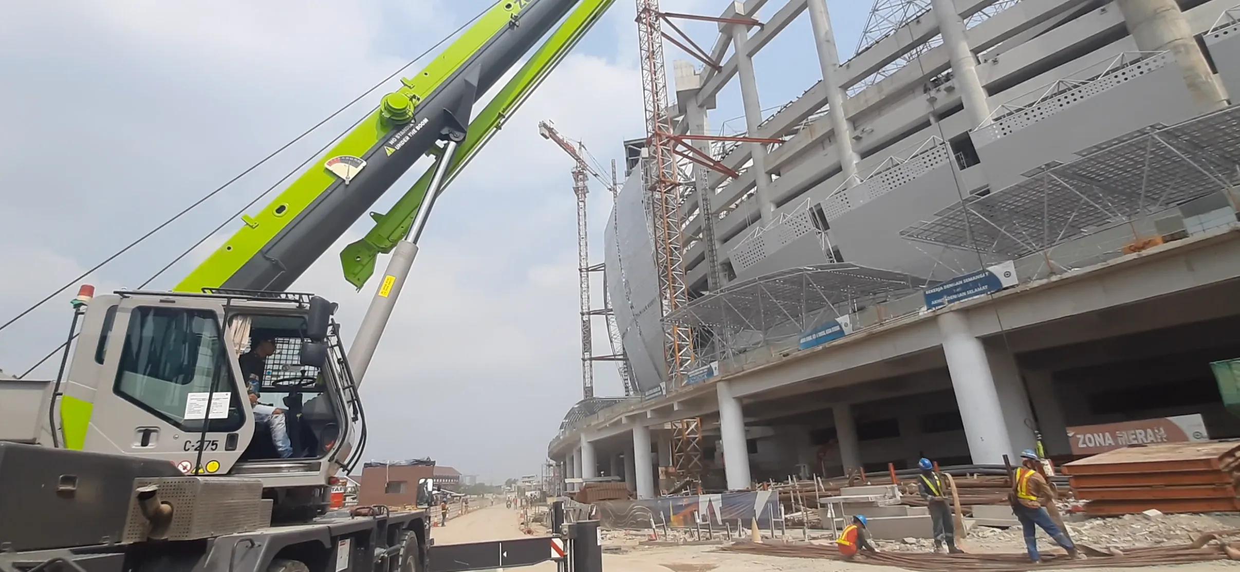 南宫·NG28重科助建全球**二大国际体育场 卓越品质再创世界施工纪录