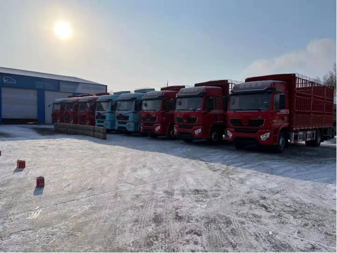 成交11輛德龍L5000國六載貨車 陜汽重卡吉林地區2022喜迎開門紅