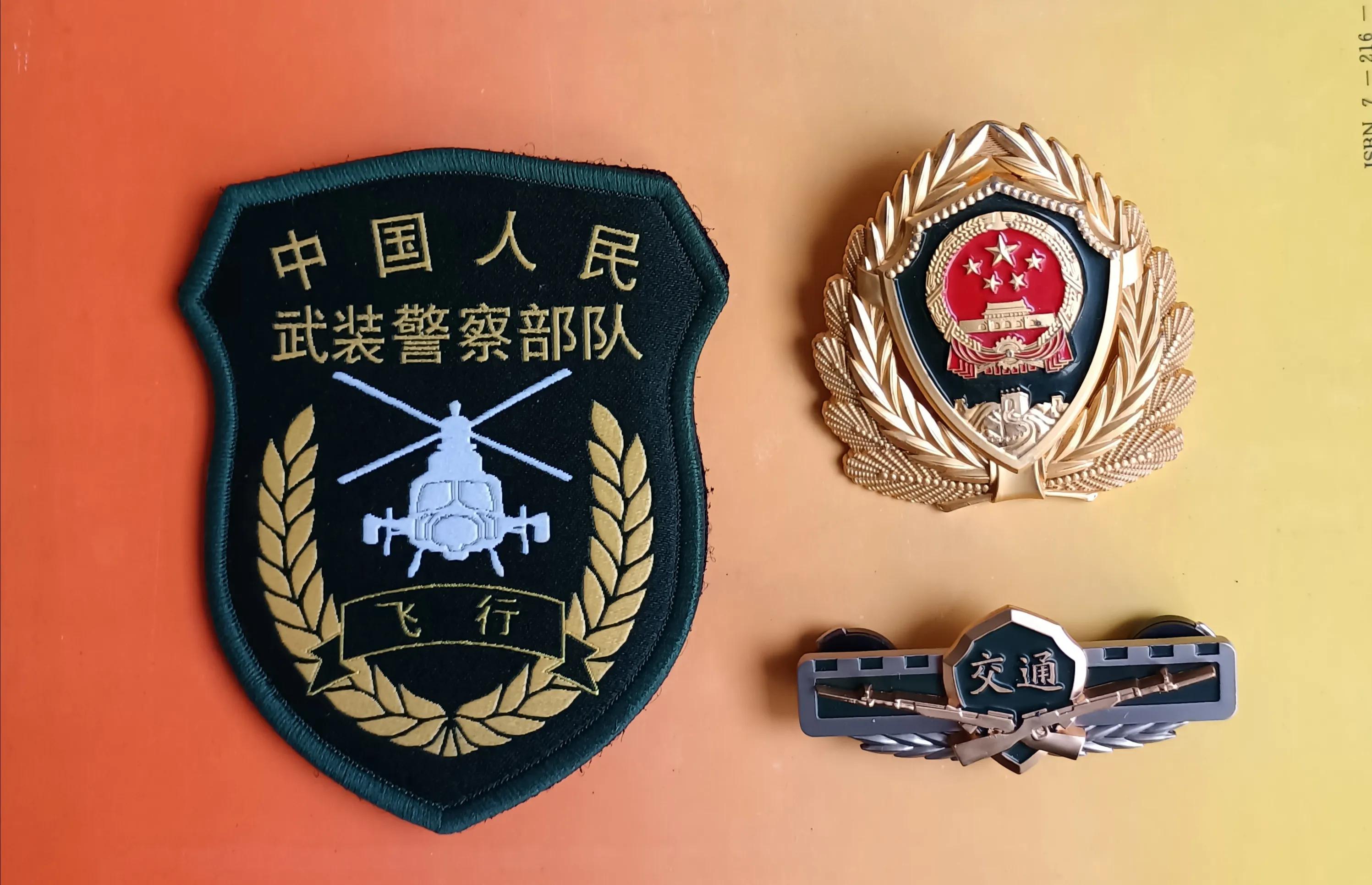 毛啟國:武警部隊16式臂章鑑賞