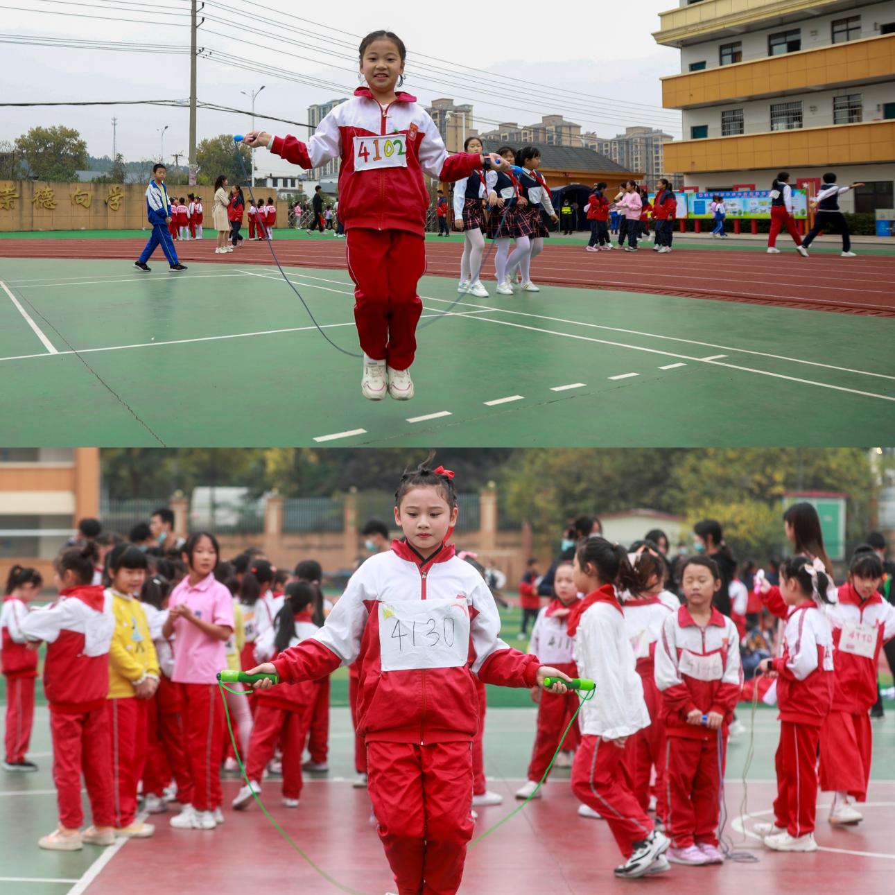 莲花镇中心小学2021秋季运动会举行(图9)