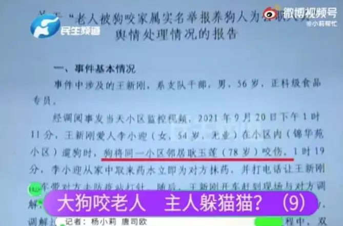狗咬人事件气哭记者 狗主人被停职（登门道歉了）