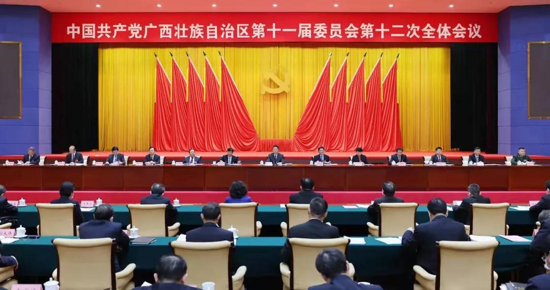 中国共产党广西壮族自治区第十一届委员会第十二次全体会议公报