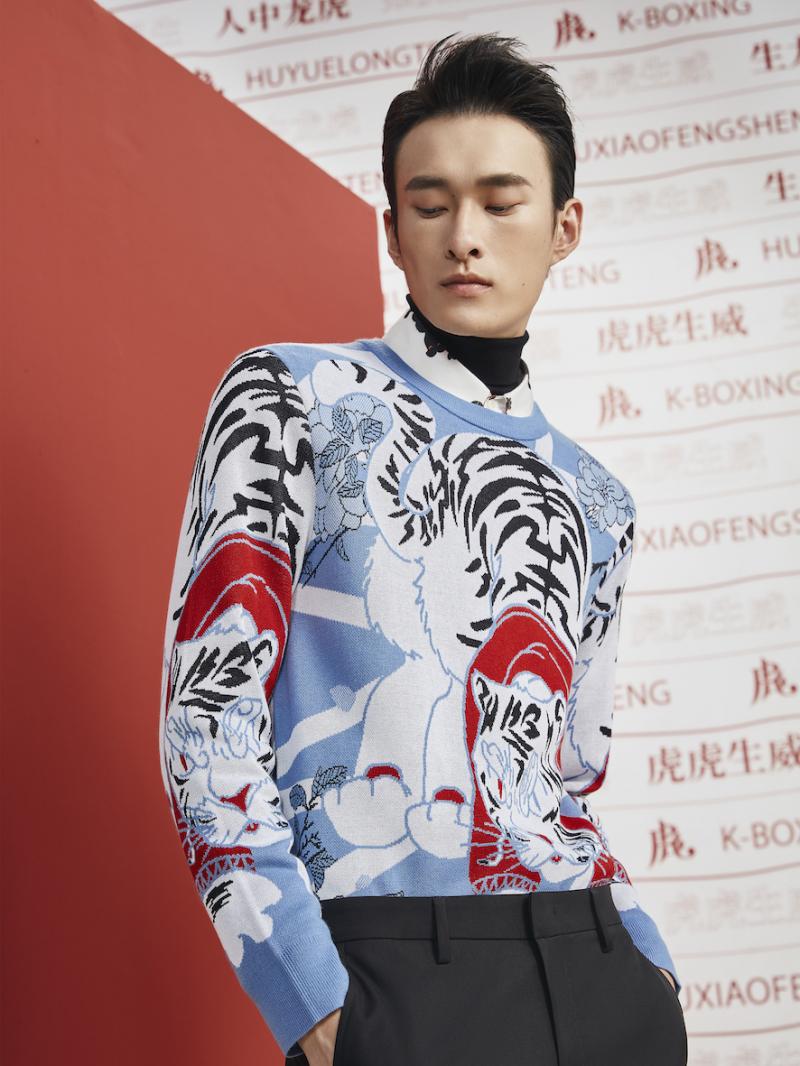 Fashion | 艺术展中演绎虎年穿搭 劲霸男装文化性诠释中国茄克