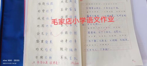 昌图县毛家店小学开展学生优秀作业展评(图4)