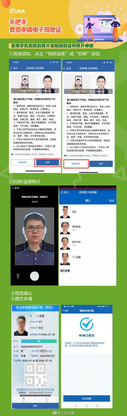 电子驾驶证12月10日起全国推行，手把手教你如何申领