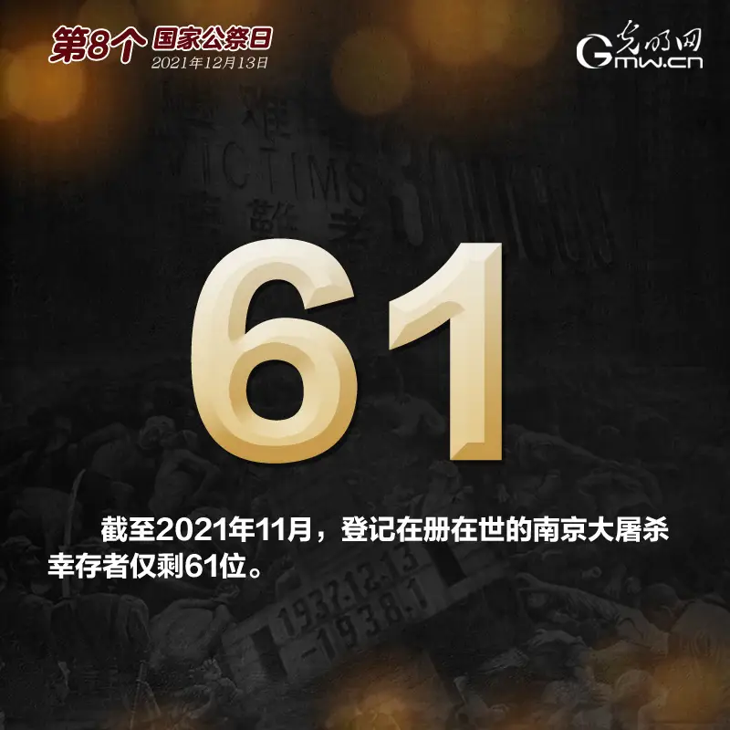 第8个国家公祭日：这些数字请勿忘记