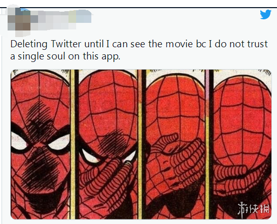 国外网友纷纷卸载推特 怕被剧透《蜘蛛侠：英雄无归》