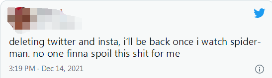 国外网友纷纷卸载推特 怕被剧透《蜘蛛侠：英雄无归》